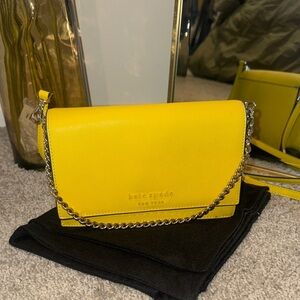 Kate Spade Vibrant Yellow Crossbody Bag
